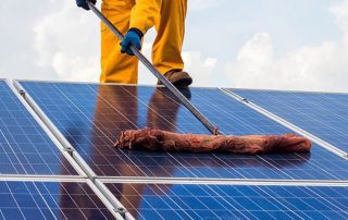 Limpieza de energía fotovoltaica